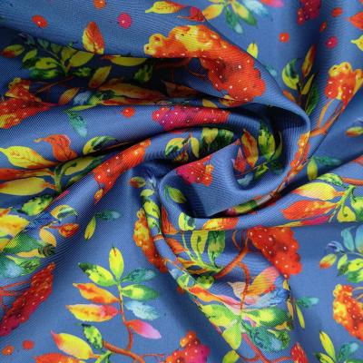 satin twill digital   print