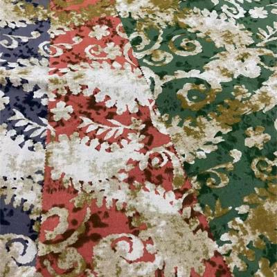 10s linen viscose print